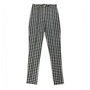 M for Mendocino Room Service Checkered Pattern Leggings